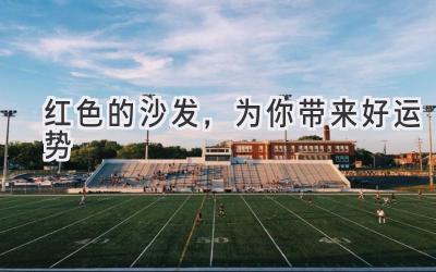 红色的沙发,为你带来好运势-图片1