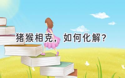 猪猴相克,如何化解?-图片1