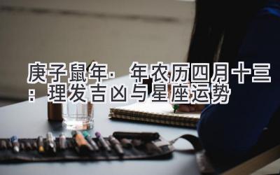 庚子鼠年·2020年农历四月十三：理发吉凶与星座运势-图片1
