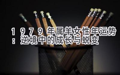 1979年属羊女性2021年运势:逆境中的成长与蜕变-图片1