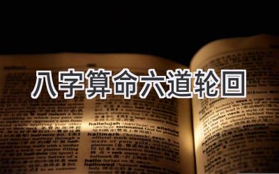 八字算命六道轮回-图片1