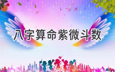 八字算命紫微斗数-图片1