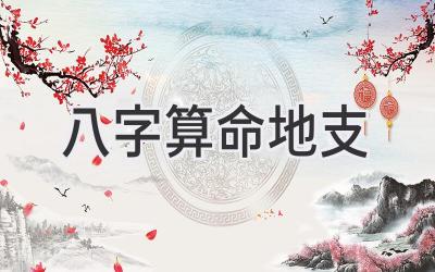 八字算命地支-图片1