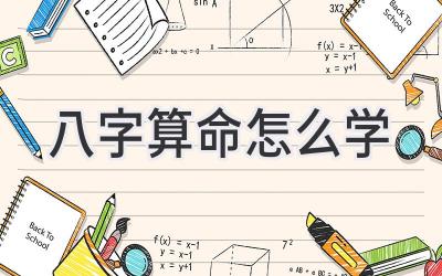 八字算命怎么学-图片1