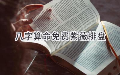 八字算命免费紫薇排盘-图片1