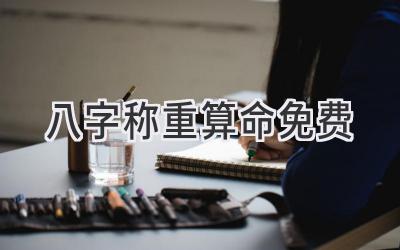 八字称重算命免费