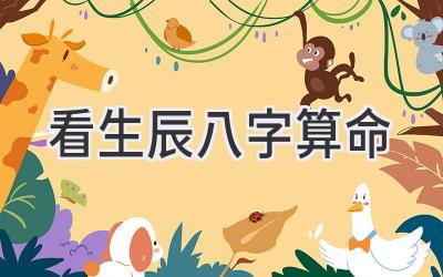 看生辰八字算命-图片1