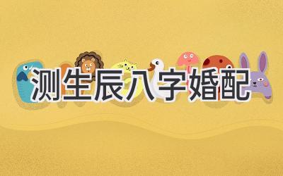 测生辰八字婚配-图片1