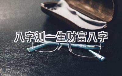 八字测一生财富八字-图片1