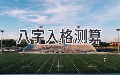 八字入格测算-图片1