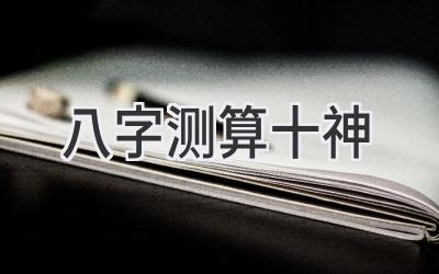 八字测算十神-图片1