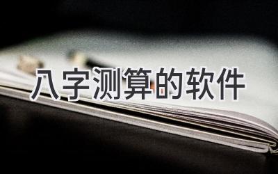 八字测算的软件-图片1