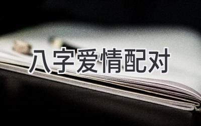 八字爱情配对-图片1