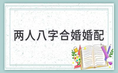 两人八字合婚婚配-图片1