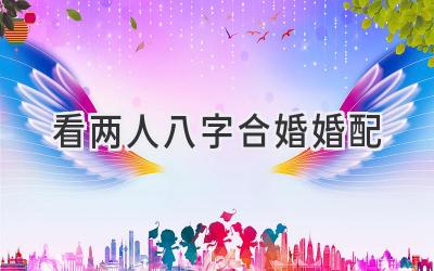 看两人八字合婚婚配-图片1