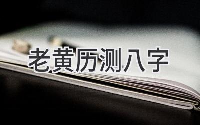 老黄历测八字-图片1