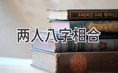 两人八字相合
