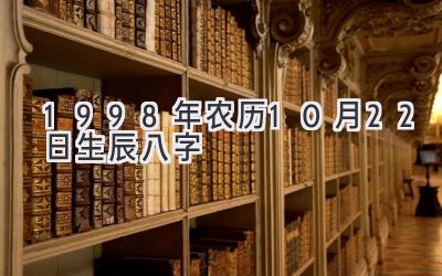 1998年农历10月22日生辰八字-图片1