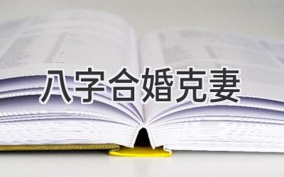 八字合婚克妻-图片1