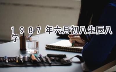 1987年六月初八生辰八字