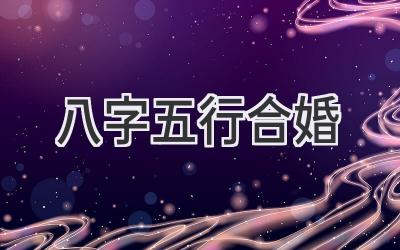 八字五行合婚-图片1