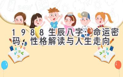 19820228生辰八字：命运密码，性格解读与人生走向-图片1