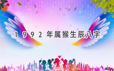 1992年属猴生辰八字-图片1
