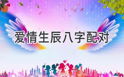 爱情生辰八字配对-图片1