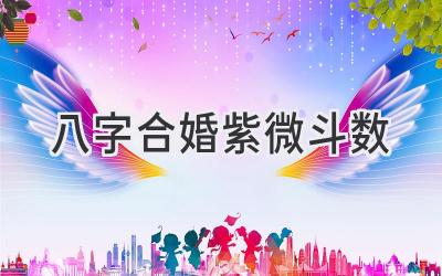 八字合婚紫微斗数