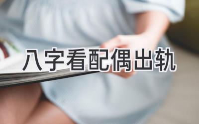 八字看配偶出轨-图片1